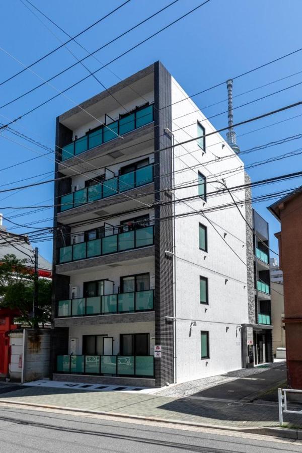 Asakusa Sky Stay Tiffany Blue Room Tokyo Exterior photo
